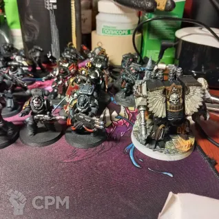 Описание картинки Space Marine army, Raven guard Army от dgoshgirt по цене 20 000руб | Свободный Рынок Миниатюр - СРМ