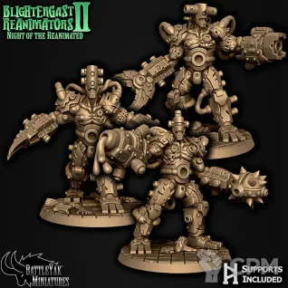 Описание картинки Dark Mechanicus - 3 Мутаната от MrMetalHorror по цене 500руб | Свободный Рынок Миниатюр - СРМ