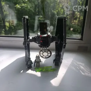 Описание картинки Lego Star Wars имперский истребитель Tie fighter от Sweety_Tang по цене 5 000руб | Свободный Рынок Миниатюр - СРМ