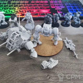 Описание картинки Primaris Invictor Tactical Warsuit от Isturnell по цене 1 500руб | Свободный Рынок Миниатюр - СРМ