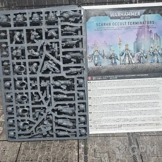 Описание картинки Scarab Occult Terminators от FANNUMAN по цене 4 000руб | Свободный Рынок Миниатюр - СРМ