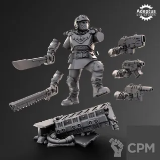 Описание картинки Commander. Dysorius Troops. Imperial Guard. (FULL PACK) от Manufactorum76 по цене 280руб | Свободный Рынок Миниатюр - СРМ