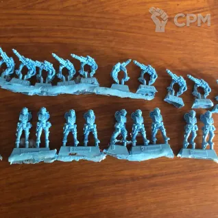 Описание картинки Mechanicum Tech-Thrall Covenant with Las-locks от corsa4ch по цене 1 800руб | Свободный Рынок Миниатюр - СРМ