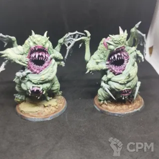 Описание картинки Chaos spawn DG начат покрас, печать от Drahter по цене 600руб | Свободный Рынок Миниатюр - СРМ