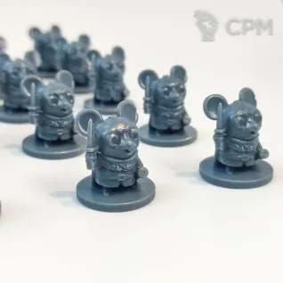 Описание картинки Миниатюры (миплы) для настольной игры Корни (Root) от Miniature_Forge по цене 1 700руб | Свободный Рынок Миниатюр - СРМ
