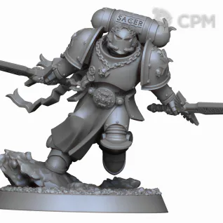 Описание картинки Emperor's Champion от Helnex workshop  по цене 450руб | Свободный Рынок Миниатюр - СРМ
