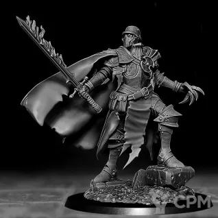 Описание картинки Cadaver Corps Warlock от Подземный человек по цене 410руб | Свободный Рынок Миниатюр - СРМ