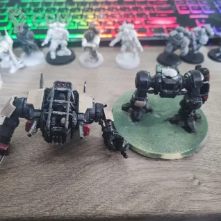 Описание картинки Primaris Invictor Tactical Warsuit от Isturnell по цене 1 500руб | Свободный Рынок Миниатюр - СРМ