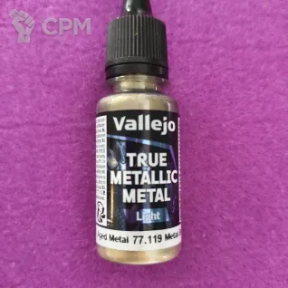 Описание картинки Vallejo True Metallic Metal Light 77.119 Aged Metal от  по цене 415руб | Свободный Рынок Миниатюр - СРМ
