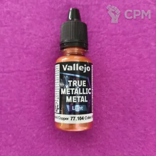 Описание картинки Vallejo True Metallic Metal Light 77.104 Ancient Copper от  по цене 415руб | Свободный Рынок Миниатюр - СРМ