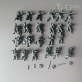 Описание картинки Криговцы артиллеристы от Artillery Team 23шт. Печать. от Fridericus по цене 300руб | Свободный Рынок Миниатюр - СРМ
