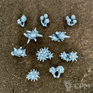 Описание картинки Чумные разрастания от Octopus Workshop  по цене 250руб | Свободный Рынок Миниатюр - СРМ