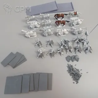 Описание картинки Fireforge Games Templar Knights от Fridericus по цене 2 100руб | Свободный Рынок Миниатюр - СРМ