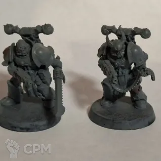 Описание картинки Набор оригинальных миниатюр Kill Team: Legionaries, Chaos Space Marines от venessivi по цене 5 000руб | Свободный Рынок Миниатюр - СРМ