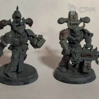 Описание картинки Набор оригинальных миниатюр Kill Team: Legionaries, Chaos Space Marines от venessivi по цене 5 000руб | Свободный Рынок Миниатюр - СРМ