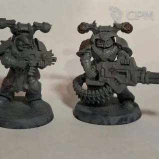 Описание картинки Набор оригинальных миниатюр Kill Team: Legionaries, Chaos Space Marines от venessivi по цене 5 000руб | Свободный Рынок Миниатюр - СРМ