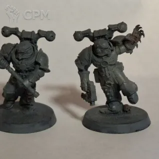 Описание картинки Набор оригинальных миниатюр Kill Team: Legionaries, Chaos Space Marines от venessivi по цене 5 000руб | Свободный Рынок Миниатюр - СРМ