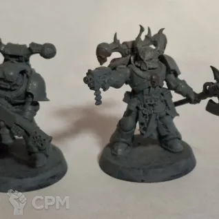 Описание картинки Набор оригинальных миниатюр Kill Team: Legionaries, Chaos Space Marines от venessivi по цене 5 000руб | Свободный Рынок Миниатюр - СРМ