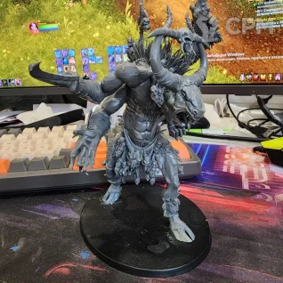 Описание картинки beastmen ghorgon от Morovinger по цене 5 000руб | Свободный Рынок Миниатюр - СРМ