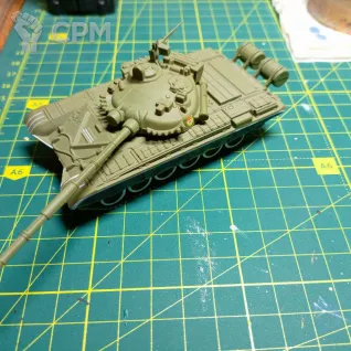 Описание картинки Танк Т-72 в масштабе 1/72 от SPQR по цене 400руб | Свободный Рынок Миниатюр - СРМ