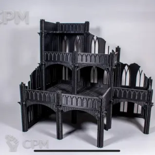 Описание картинки Сборные руины Warhammer 40к, DnD от Bonx  по цене 3 100руб | Свободный Рынок Миниатюр - СРМ