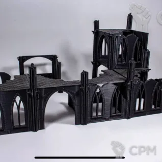 Описание картинки Сборные руины Warhammer 40к, DnD от Bonx  по цене 3 100руб | Свободный Рынок Миниатюр - СРМ