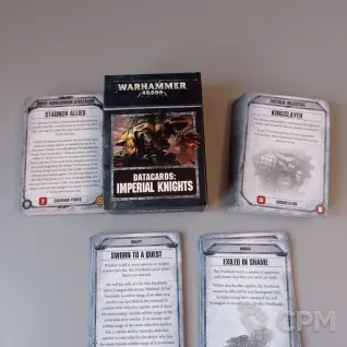 Описание картинки Datacards: Imperial Knights 8th edition от Fridericus по цене 201руб | Свободный Рынок Миниатюр - СРМ