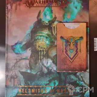 Описание картинки Helsmiths of Hashut battletome + Helsmiths of Hashut warscroll cards от StepOne по цене 2 700руб | Свободный Рынок Миниатюр - СРМ