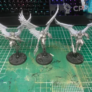 Описание картинки Армия Stormcast Eternals от Nazzgrond по цене 11 000руб | Свободный Рынок Миниатюр - СРМ