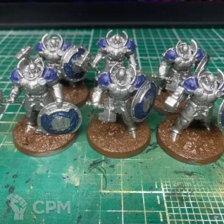 Описание картинки Армия Stormcast Eternals от Nazzgrond по цене 11 000руб | Свободный Рынок Миниатюр - СРМ
