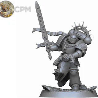 Описание картинки Emperor's Champion от Helnex workshop  по цене 450руб | Свободный Рынок Миниатюр - СРМ