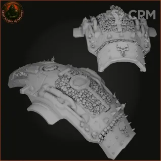 Описание картинки Chaos Knight от MrMetalHorror по цене 2 000руб | Свободный Рынок Миниатюр - СРМ