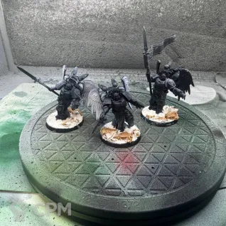 Описание картинки Sanguinary guard от Zoktar по цене 2 000руб | Свободный Рынок Миниатюр - СРМ