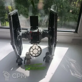 Описание картинки Lego Star Wars имперский истребитель Tie fighter от Sweety_Tang по цене 5 000руб | Свободный Рынок Миниатюр - СРМ