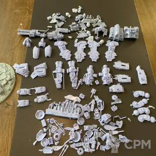 Описание картинки XV109 Y'Vahra Battlesuit от ArtyomKosh по цене 3 000руб | Свободный Рынок Миниатюр - СРМ