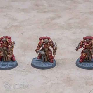 Описание картинки Bladeguard Veteran Squad от Alerond по цене 3 000руб | Свободный Рынок Миниатюр - СРМ