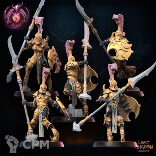 Описание картинки Mirror Guard | Myrmidesh Painbringers от Daniilfedyakov по цене 1 200руб | Свободный Рынок Миниатюр - СРМ