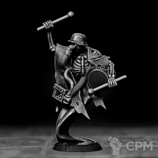 Описание картинки Ghosts of the Nomansland - Dead Soldiers от Подземный человек по цене 1 500руб | Свободный Рынок Миниатюр - СРМ