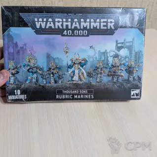 Описание картинки Thousand Sons: Rubric Marines от Swampy по цене 4 500руб | Свободный Рынок Миниатюр - СРМ