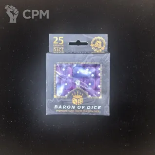 Описание картинки Набор кубов Baron Of Dice Clawed Gauntlet Dice (Round Corner, x25 Dice) от Akella по цене 5 500руб | Свободный Рынок Миниатюр - СРМ