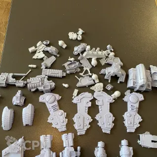 Описание картинки XV109 Y'Vahra Battlesuit от ArtyomKosh по цене 3 000руб | Свободный Рынок Миниатюр - СРМ