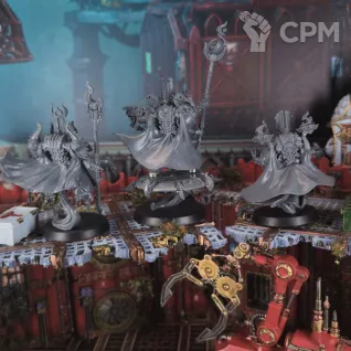 Описание картинки Exalted Sorcerers от FANNUMAN по цене 4 000руб | Свободный Рынок Миниатюр - СРМ