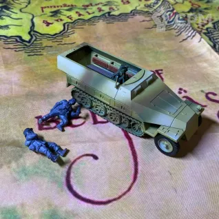 Описание картинки Минометный ханомаг D от  по цене 2 300руб | Свободный Рынок Миниатюр - СРМ