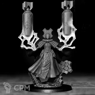 Описание картинки Cadaver Corps Phosphor Witch 3 от Подземный человек по цене 350руб | Свободный Рынок Миниатюр - СРМ