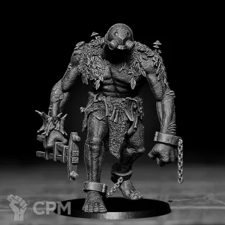 Описание картинки Children of Yggdrasil - Captive Giant от Подземный человек по цене 1 500руб | Свободный Рынок Миниатюр - СРМ