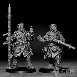 Описание картинки Beduins of Al Badia - Archaeologists от Подземный человек по цене 300руб | Свободный Рынок Миниатюр - СРМ