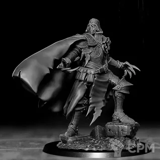 Описание картинки Cadaver Corps Warlock от Подземный человек по цене 410руб | Свободный Рынок Миниатюр - СРМ