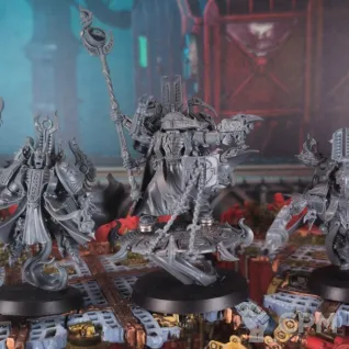 Описание картинки Exalted Sorcerers от FANNUMAN по цене 4 000руб | Свободный Рынок Миниатюр - СРМ