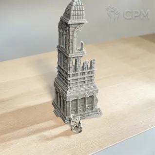 Описание картинки Руины башни Аркенфел от 3D Wargaming по цене 3 100руб | Свободный Рынок Миниатюр - СРМ