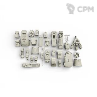 Описание картинки Warhound Titan от 3D Wargaming по цене 12 400руб | Свободный Рынок Миниатюр - СРМ